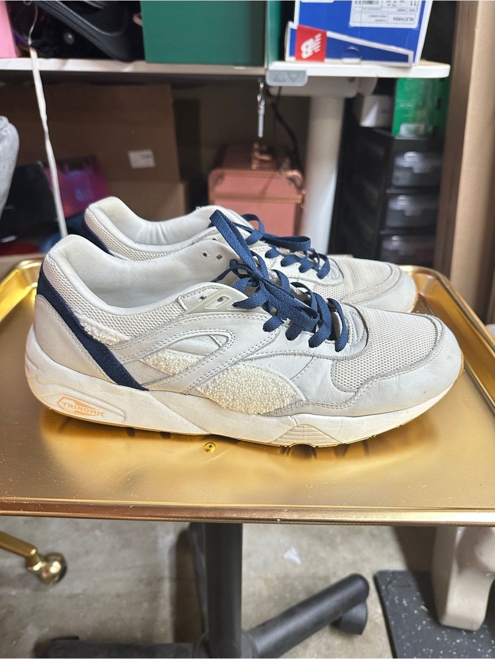 PUMA R698 x BWGH Brooklyn We Go Hard Sneakers 357769-03 Men’s Size 11
